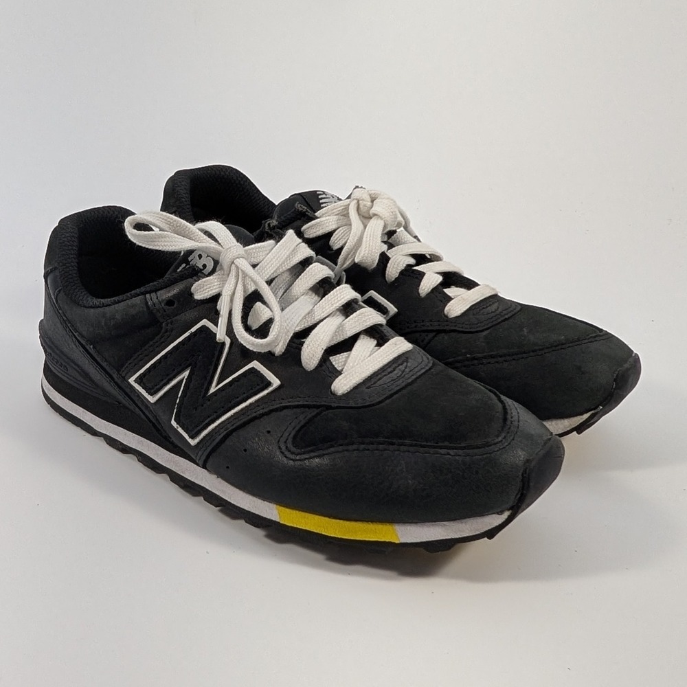 New Balance x FIGS 996 Sneakers Black Yellow Women's Shoes Size 7 - Picture 2 of 7